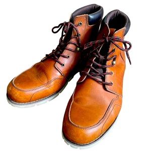 Men's Brown Leather Boots
